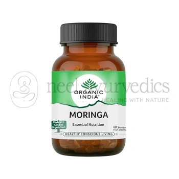 Organic India Moringa - 60 Cap