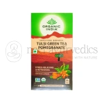 Organic India Tulsi Green Tea Pomegranate - 25 Tea Bags