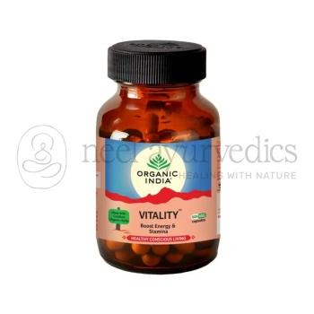 Organic India Vitality - 60 Cap