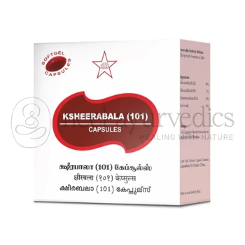 SKM Ksheerabala (101) Softgel Capsule - 100 Cap