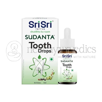 Sri Sri Tattva Sudanta Tooth Drops - 10 Ml