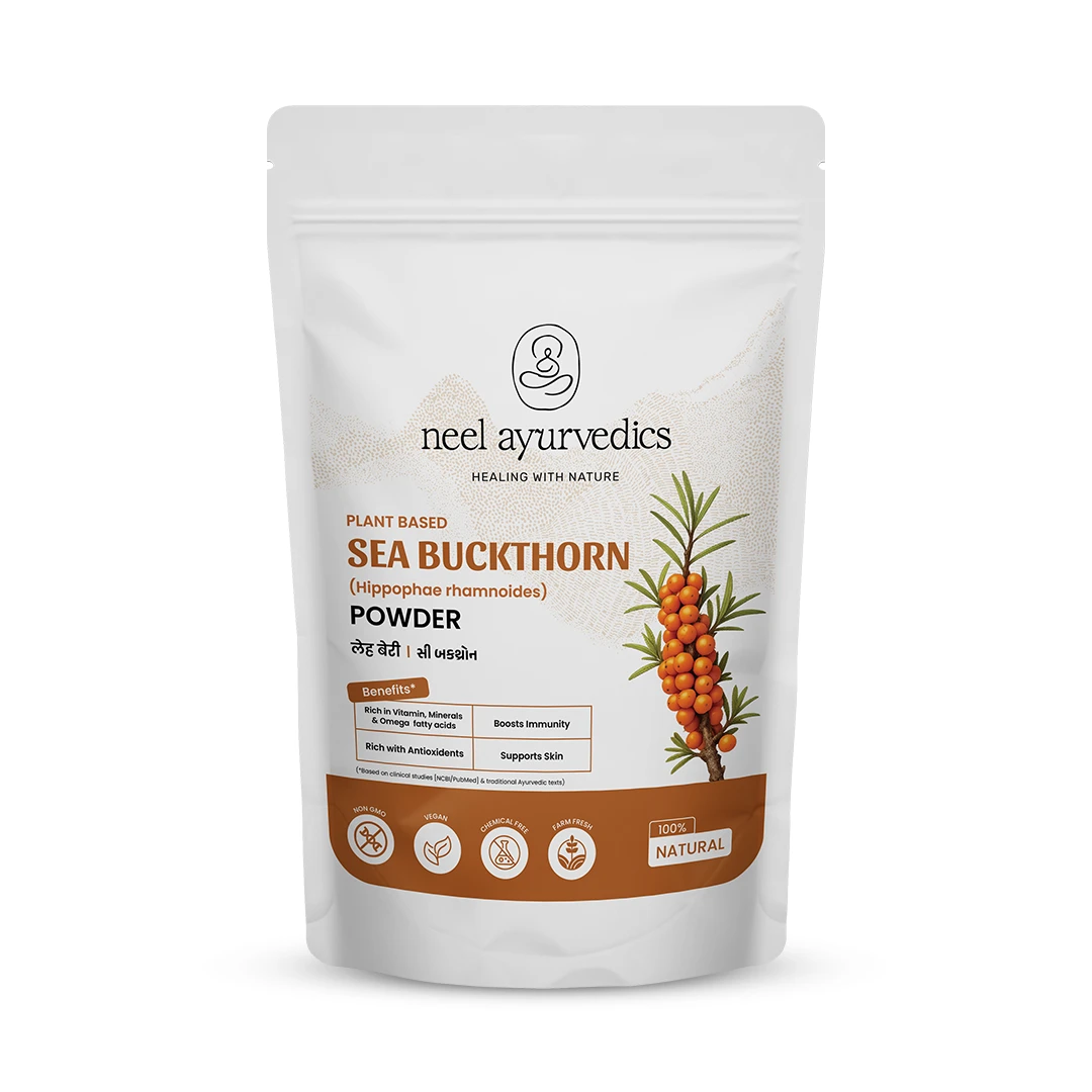 Neel-Ayurvedics-Sea-buckthorn-Powder-Mockup Neel Ayurvedics Sea Buckthorn Powder